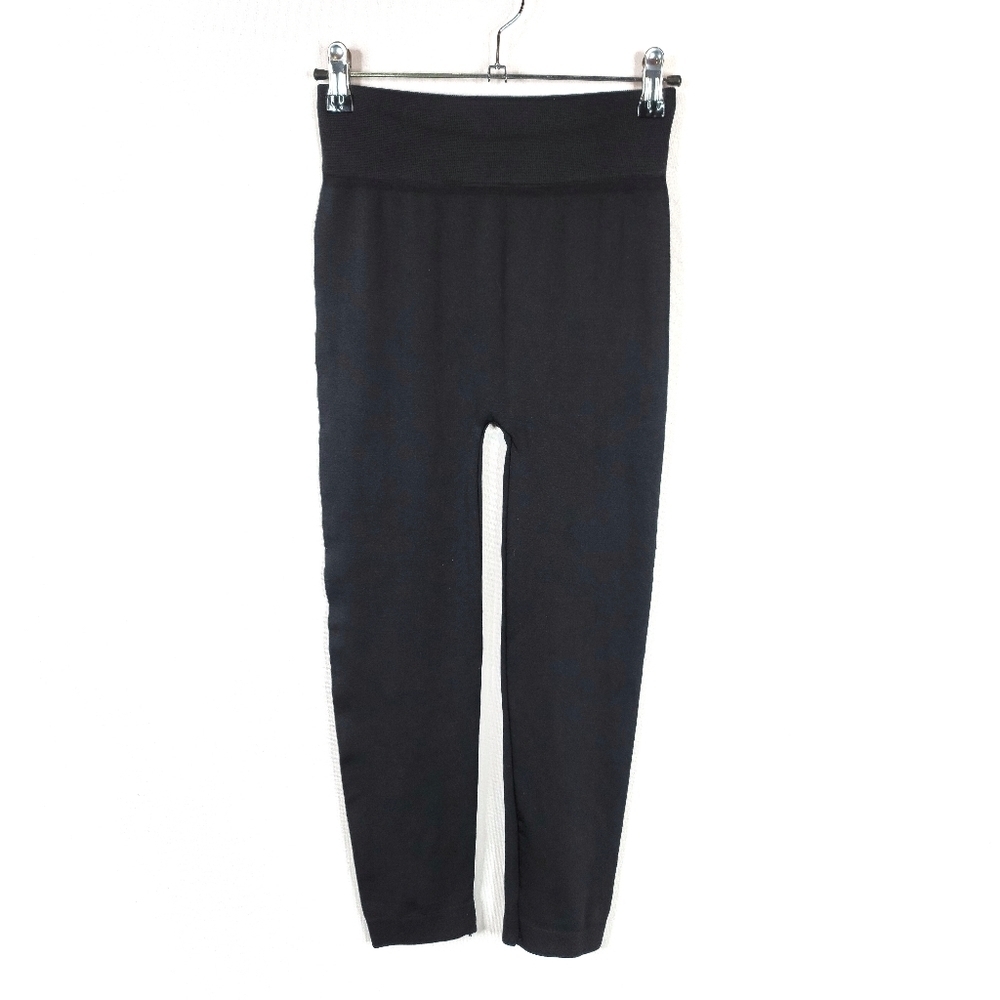 Cropped Black Leggings